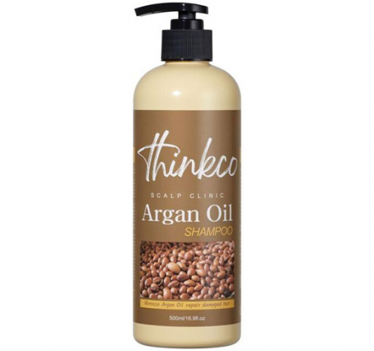 Шампунь с аргановым маслом восстанавливающий,HAIR THERAPY ARGAIN OIL HAIR Shampoo,THINKCO 500 мл