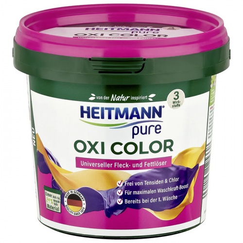 Пятновыводитель Универсальный OXI Color, HEITMANN, 500 гр