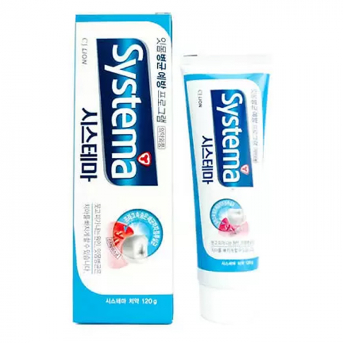Зубная паста для ежедневного ухода за полостью рта со вкусом ледяной мяты SYSTEMA, LION, 120 г