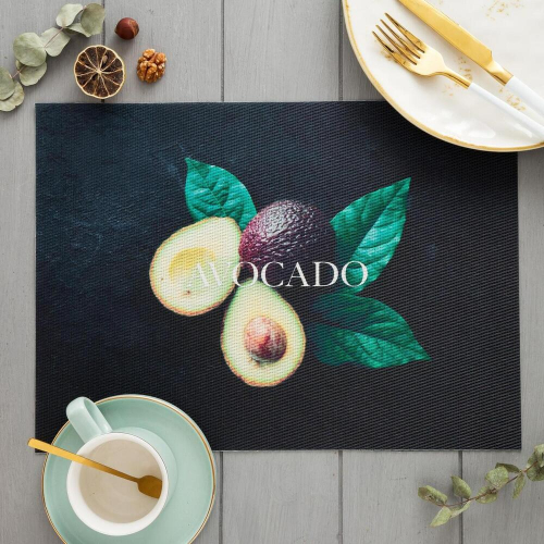 Салфетка на стол "Avocado" ПВХ, 40х29 см   
