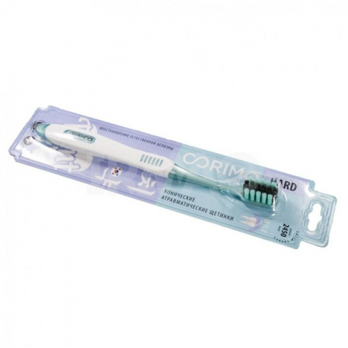 Зубная щетка Безопасное отбеливание, CORIMO жесткая, цвета в ассортименте