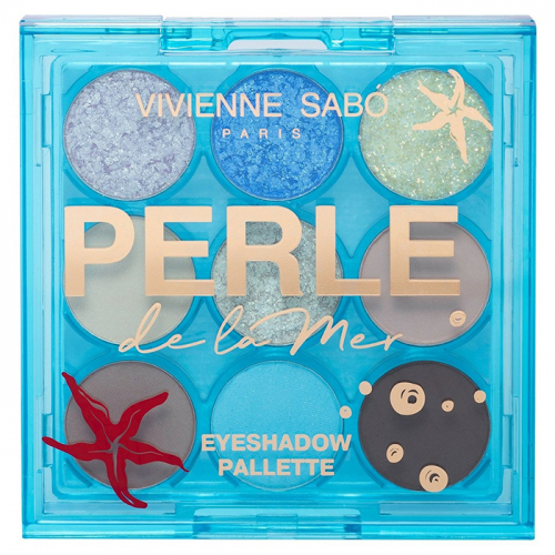 Палетка теней Perle de la mer 01, VIVIENNE SABO