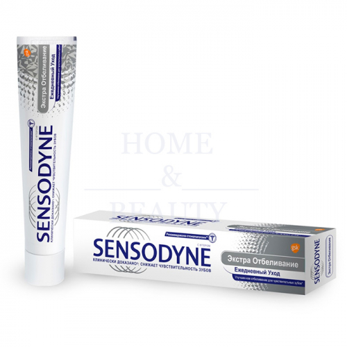 SENSODYNE Зубная паста Экстра отбеливание 75мл