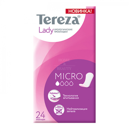 TEREZA LADY Прокладки урологические для женщин Lady Micro 24 штук